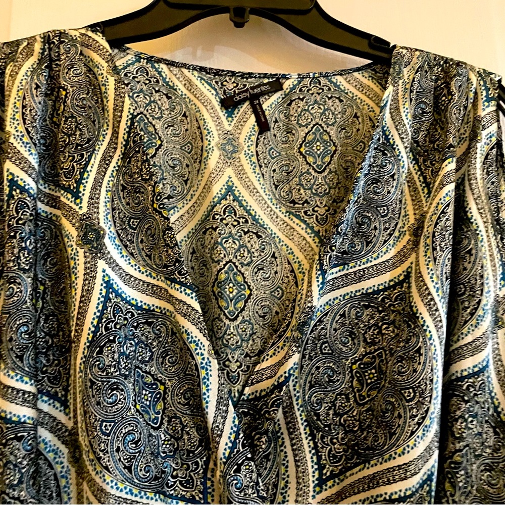 2X sleeveless paisley tunic - Picture 5 of 5